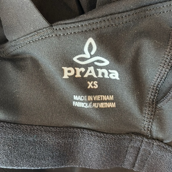 Prana Verana Yoga Support Tank Top Women’s Size XS in Black - EUC! - Picture 3 of 8